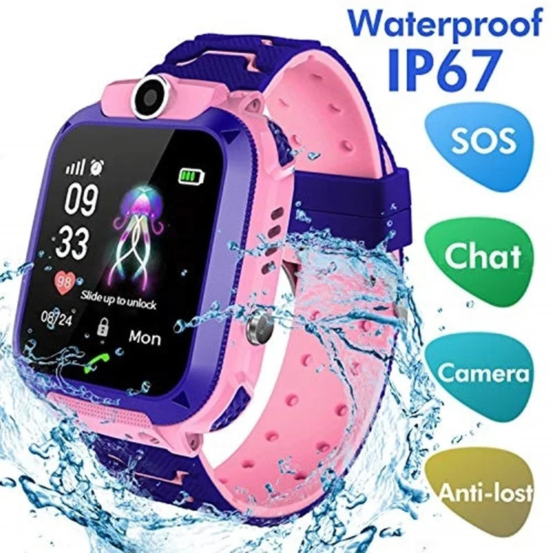 Smartwatch Watches For Kid Boy - 2G Inteligentny zegarek dla dzieci SOS