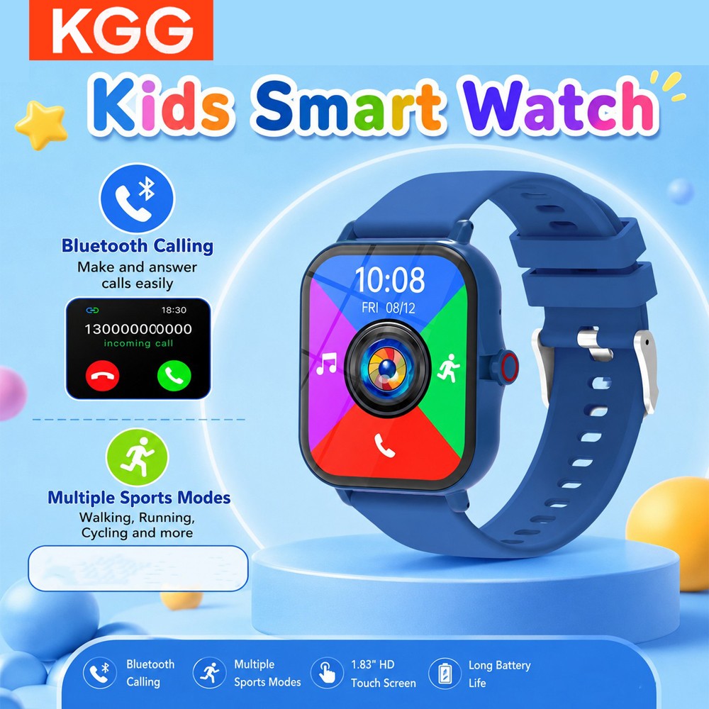 Smartwatch Watches For Kid Boy - Inteligentny zegarek dla dzieci 1.83'' HD