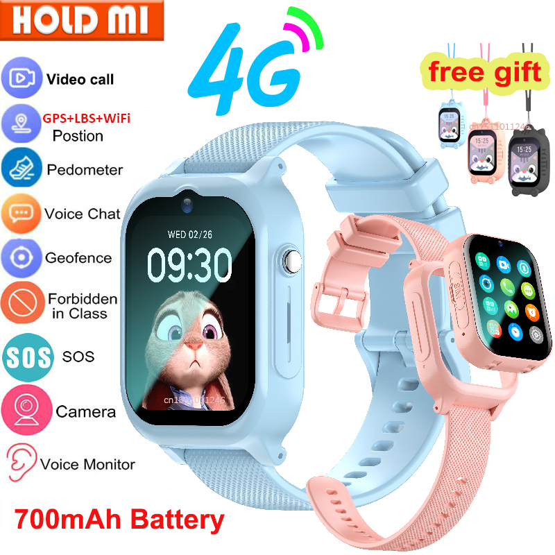 Smartwatch Watches For Kid Boy - Smartwatch Dziecięcy 4G GPS WIFI Połączenia