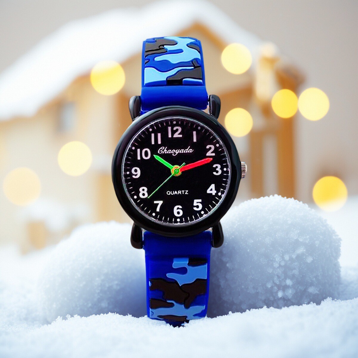 Smartwatch Watches For Kid Boy - Dziecięce chłopięce gilrs analogowe kwarcowe zegarki