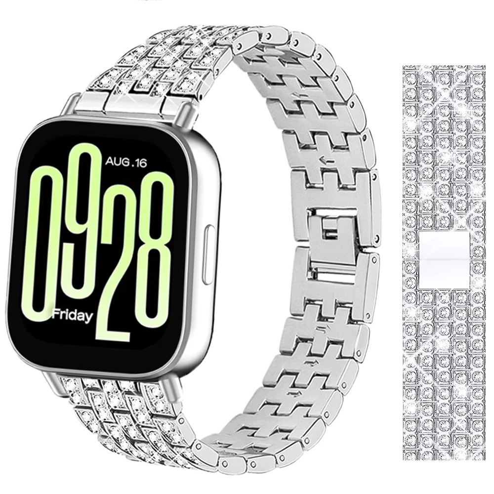 Smartwatch Samsung Watches For Women - Paski ze stali nierdzewnej z diamentami