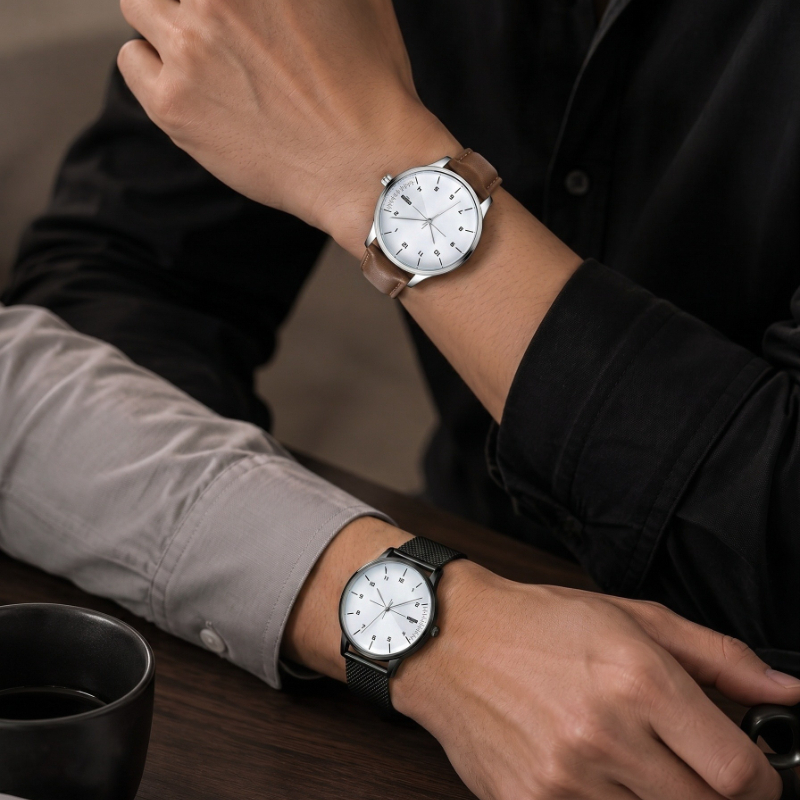 Smartwatch Watches Best Gift For Men - 2 szt. Zegarek męski YAZOLE, biznesowy,