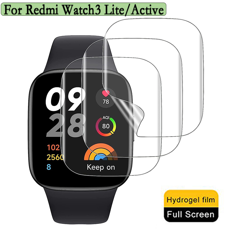 Smart Watch Screen Protector - 3/6 sztuk hydrożelowa folia ochronna do