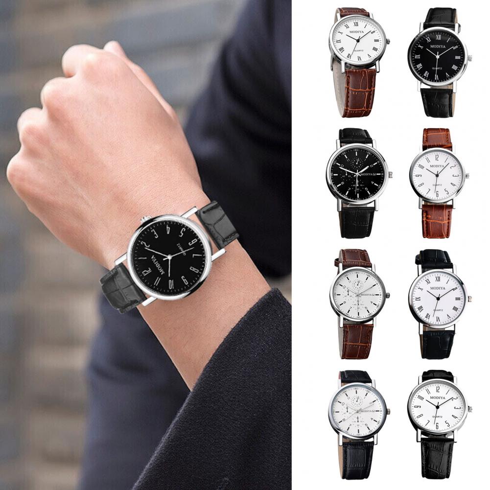 Solar Powered Watch - Męskie zegarki Chronograf Casual Męski zegarek