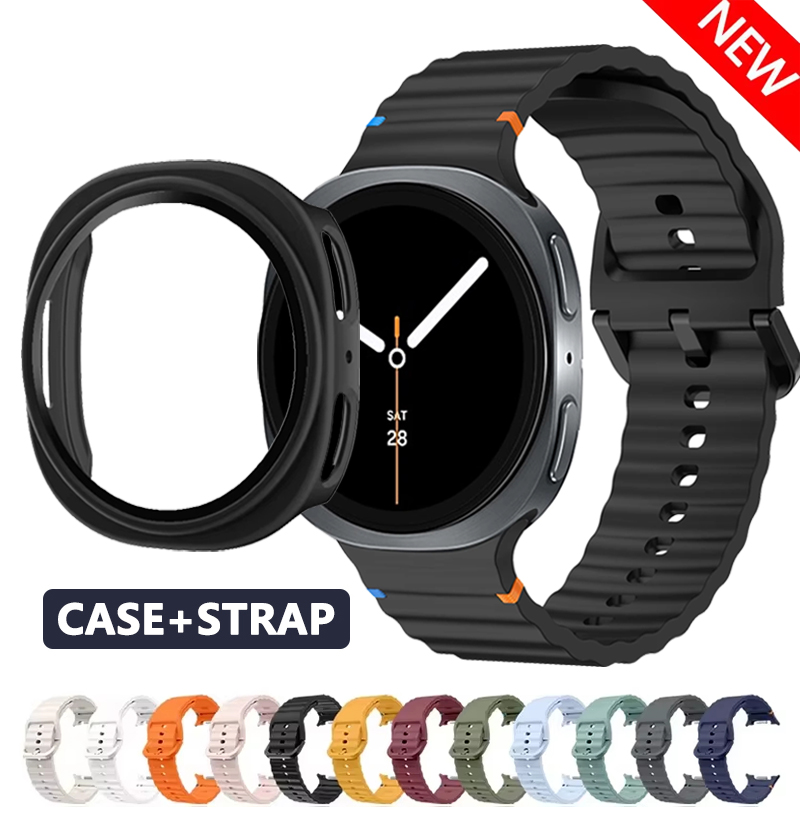 Smartwatch Samsung Watches For Women - Puste etui + Oficjalny silikonowy pasek