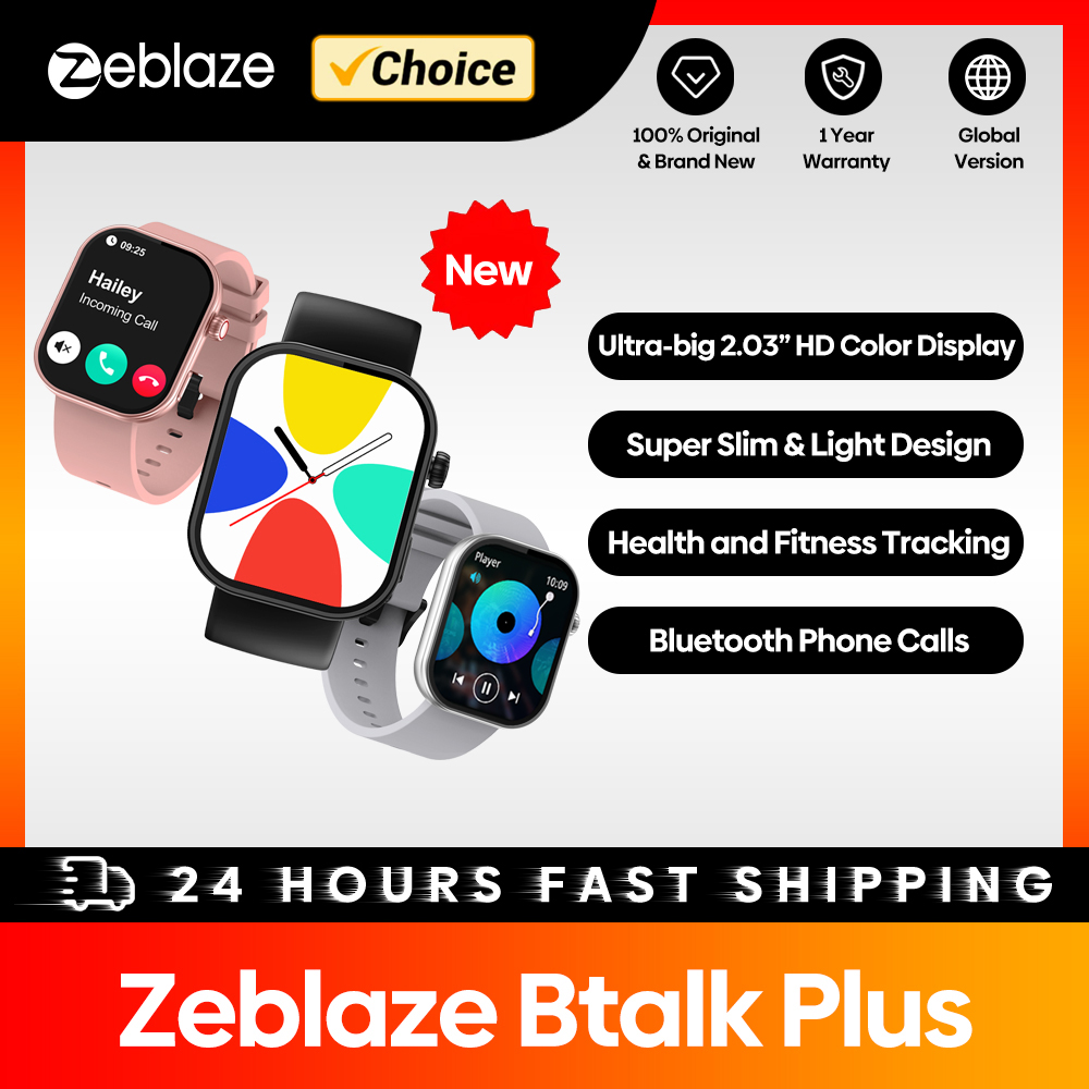 Smartwatch Health Watches - Nowy Zeblaze Btalk Plus Smartwatch do