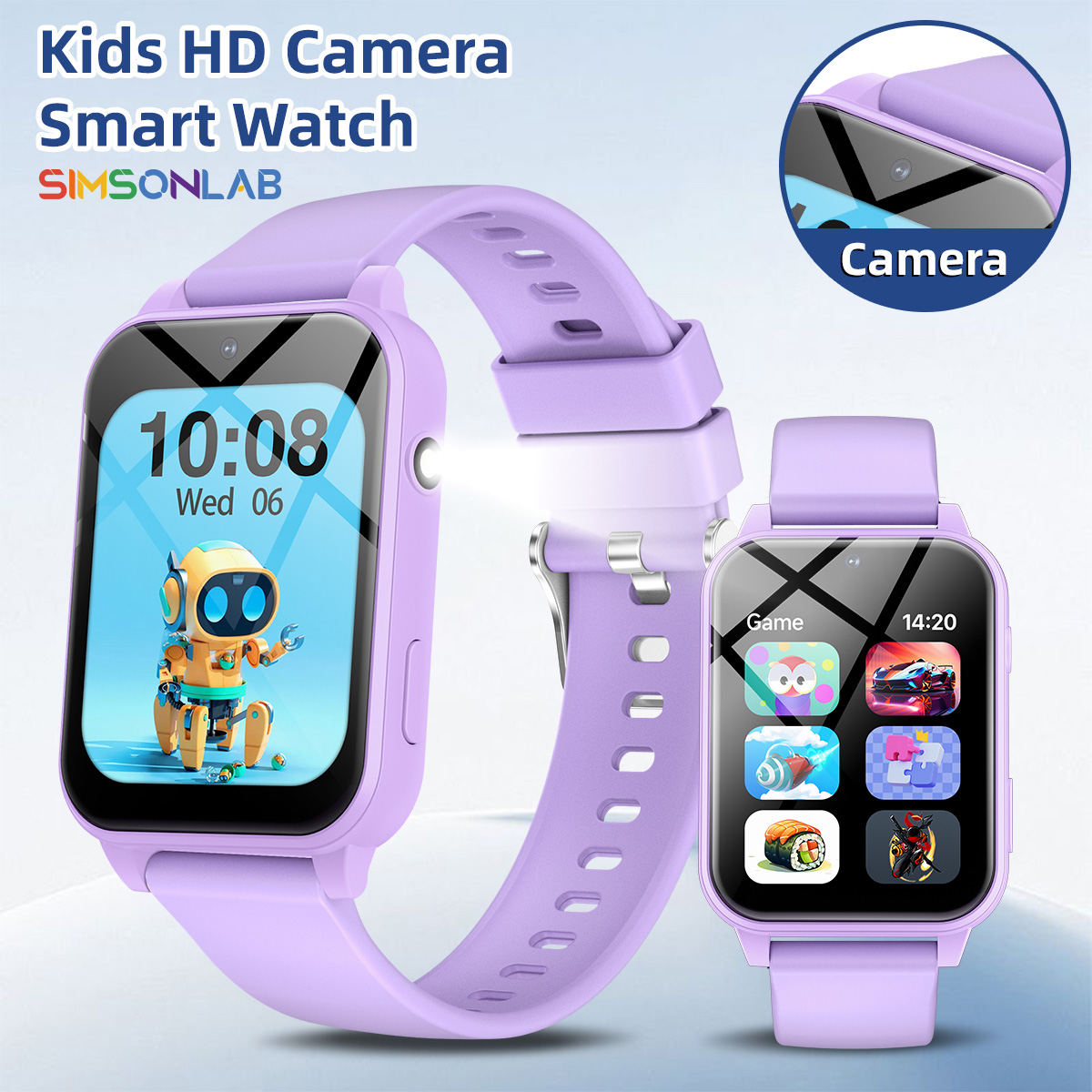 Smartwatch Watches For Kid Boy - Inteligentny zegarek dla dzieci 2026, wielofunkcyjny,