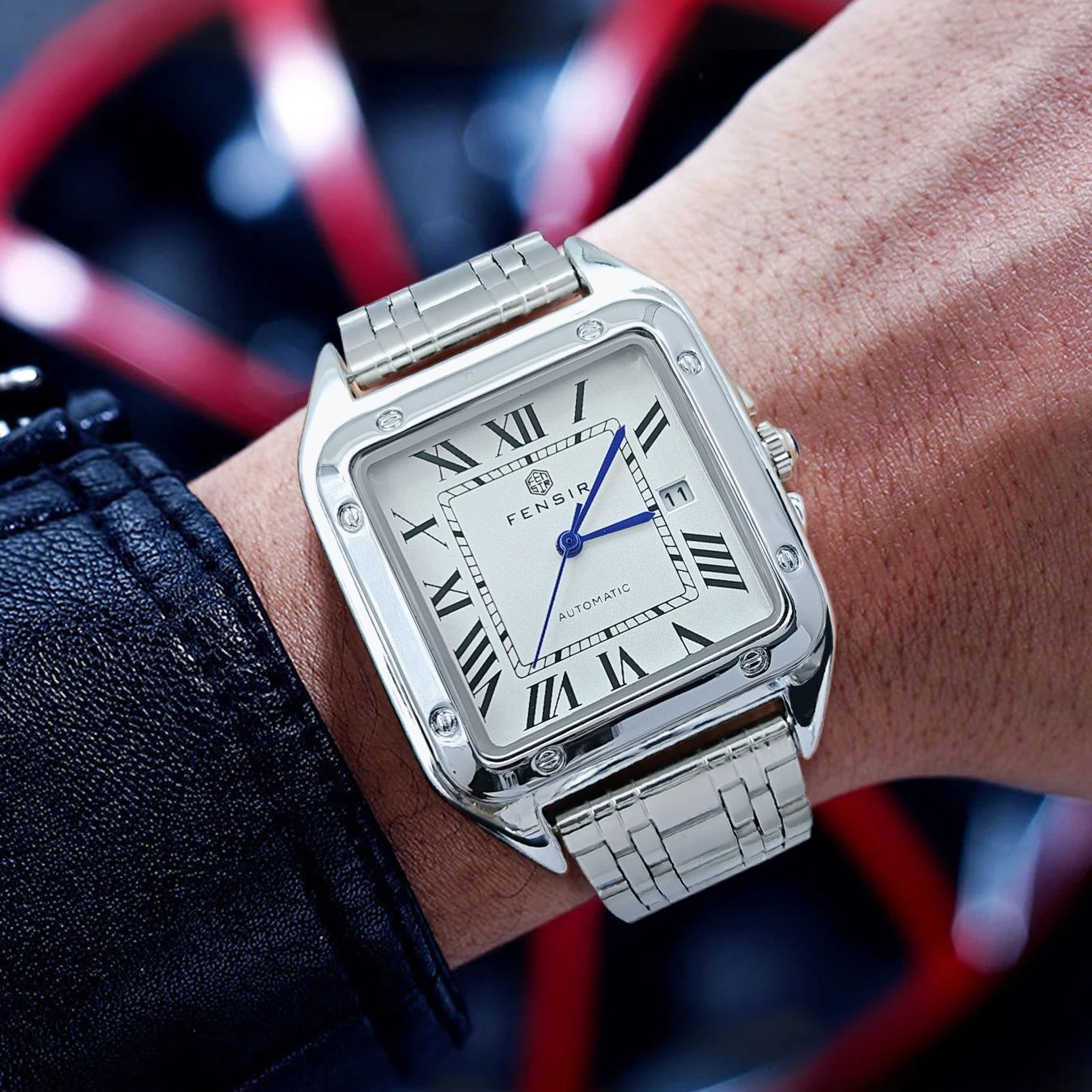 Smartwatch Watches Best Gift For Men - Kwadratowy zegarek męski w stylu europejskim,