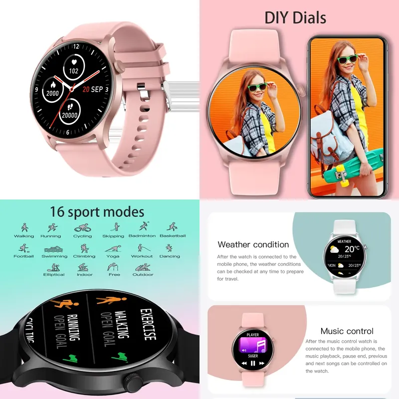 Smartwatch Watches Smart - SENBONO MAX8 Smartwatch Męski Damski z