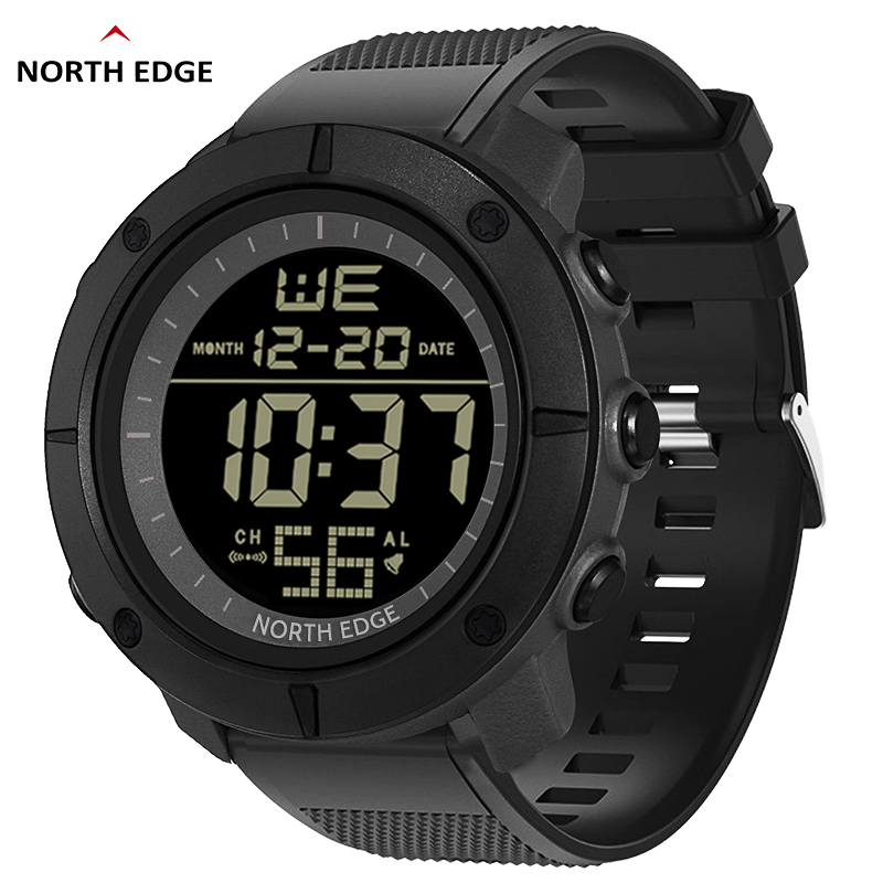 Smartwatch Army Watches For Men - NORTH EDGE męskie zegarki cyfrowe armia