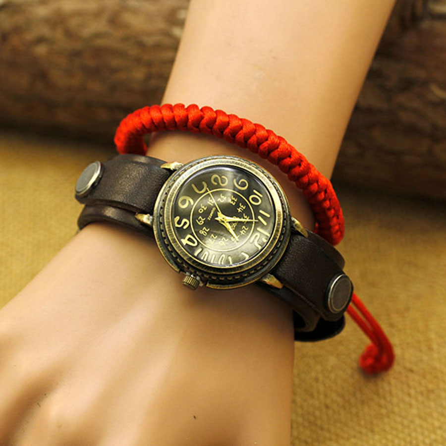 Antyczny brąz cyfrowy bransole – Vintage Digital Watch recenzja i cena