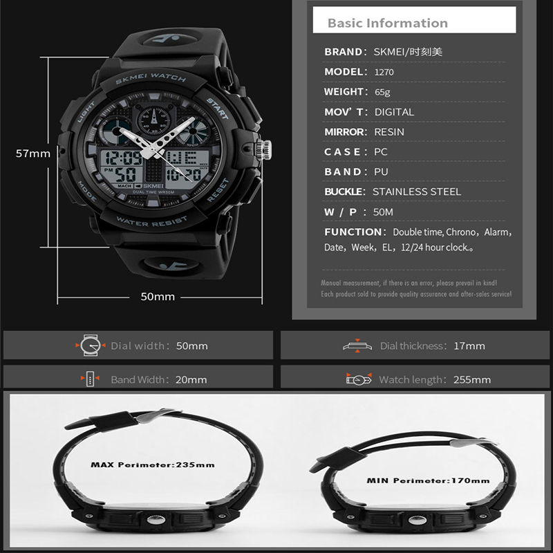 2017 Nowy SKMEI Męskie Zegarki – Solar Powered Watch recenzja i cena