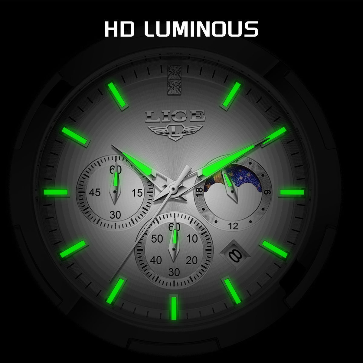 Zegarek damski LIGE, luksusowa – Smartwatch Ladies Watches Branded recenzja i cena