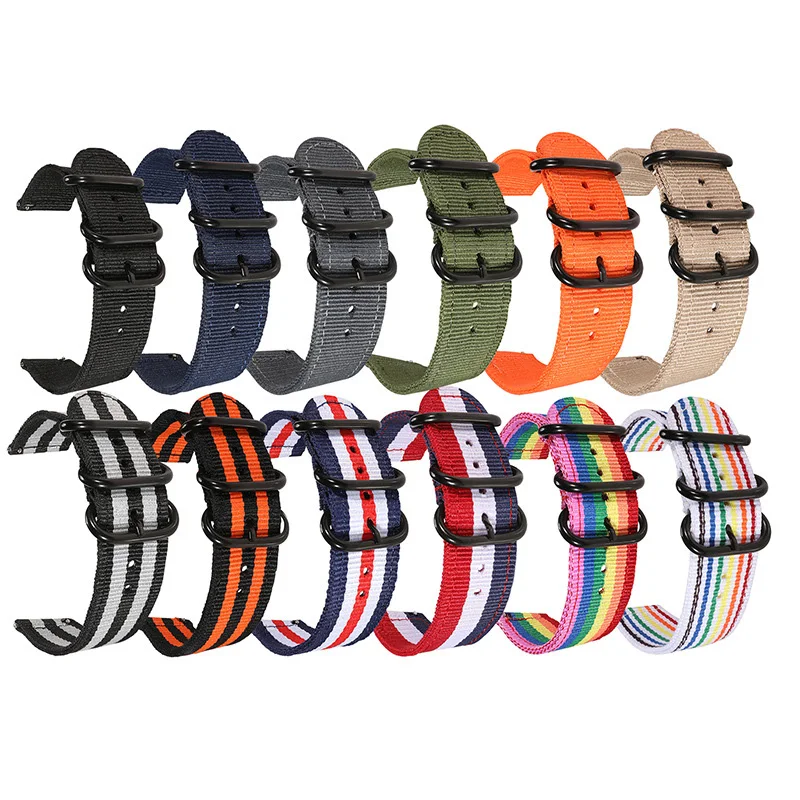 Uniwersalny nylonowy pasek do  – Smartwatch Army Watches For Men recenzja i cena