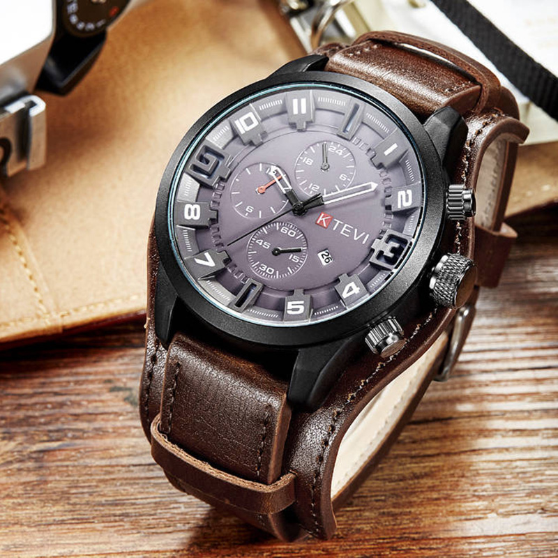 Retro męskie zegarki klasyczne – Solar Powered Watch recenzja i cena