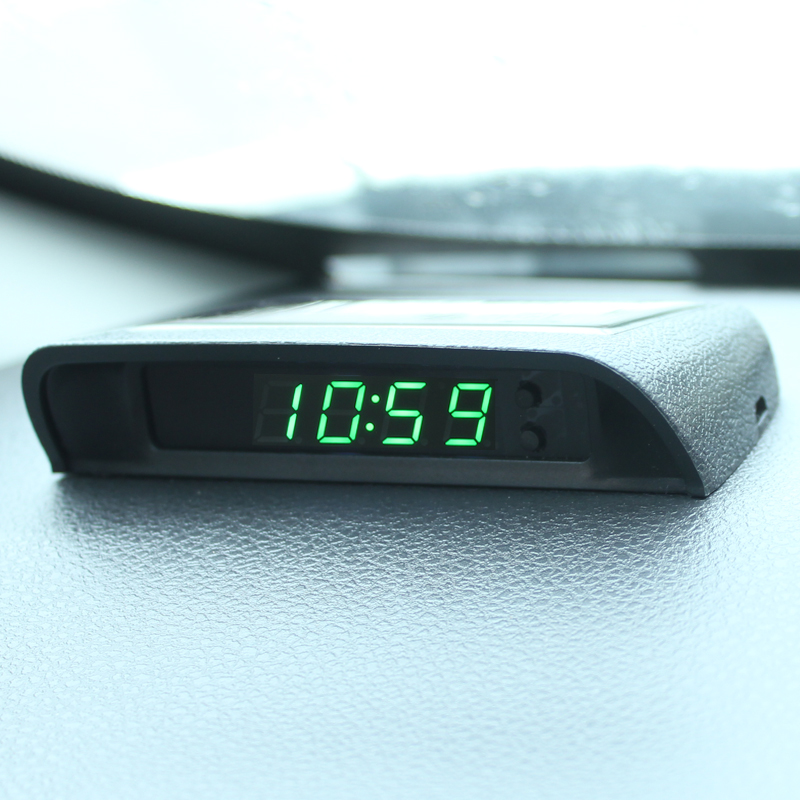 Solar zegar samochodowy termom – Solar Powered Watch recenzja i cena