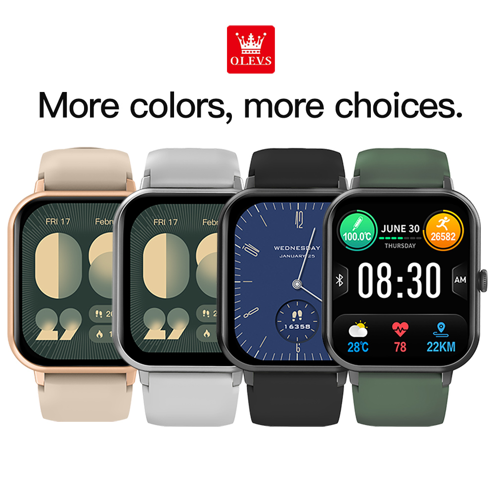 Zegarek OLEVS Sportowy Wieloję – Smartwatch Health Watches recenzja i cena