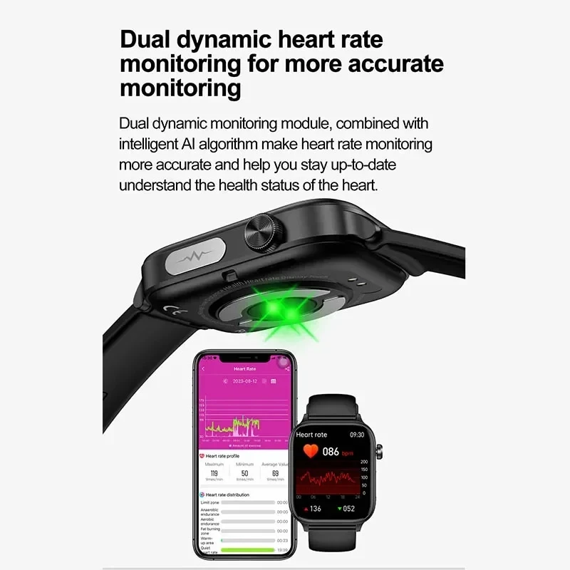 2025 nowy inteligentny zegarek – Smartwatch Health Watches recenzja i cena