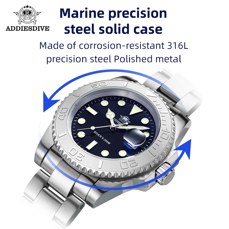 ADDIESIDVE męski ze zegarek ze – Solar Powered Watch recenzja i cena