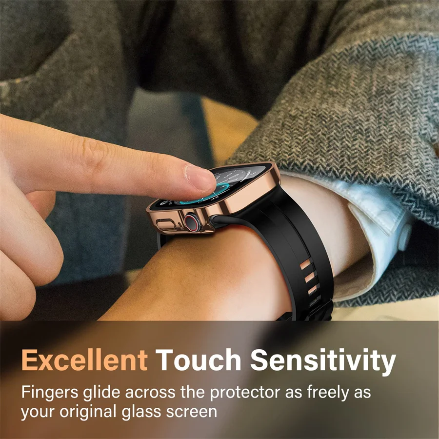 Szkło + osłona do etui Apple W – Smartwatch Watches Price recenzja i cena