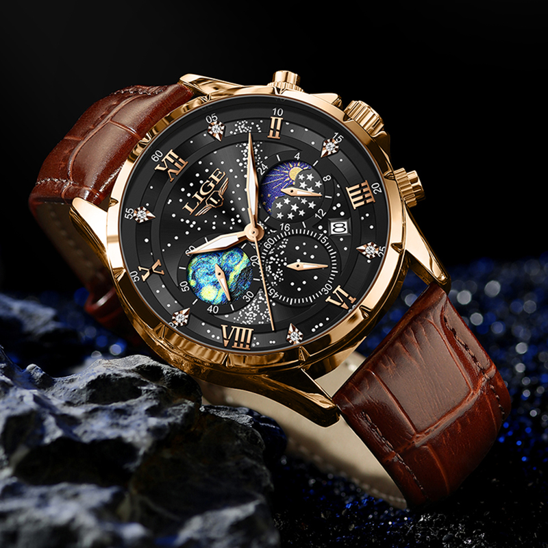 LIGE Nowy Zegarek Męski z Faza – Smartwatch Army Watches For Men recenzja i cena