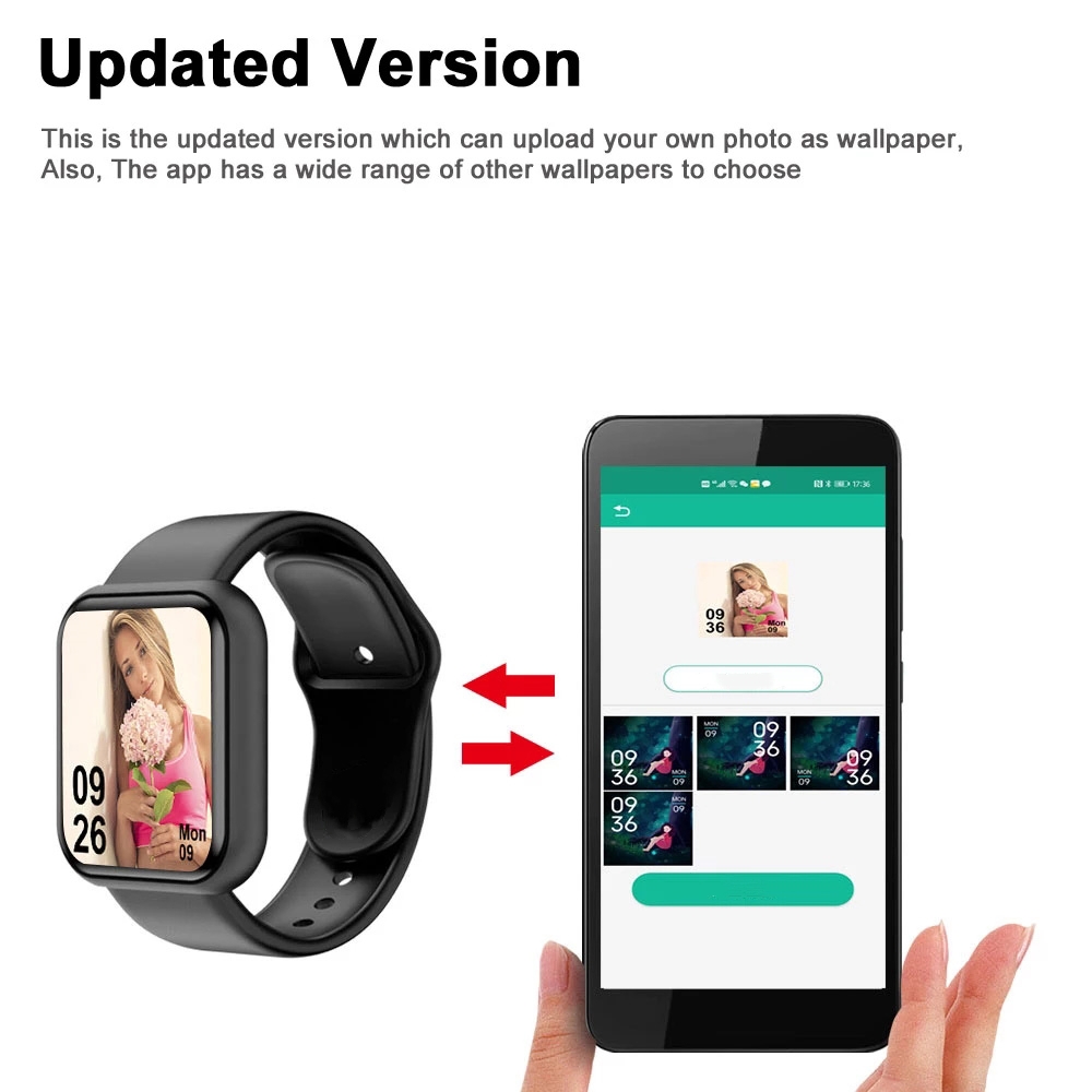 Inteligentny zegarek dla mężcz – Smartwatch Digital Watches For Women recenzja i cena