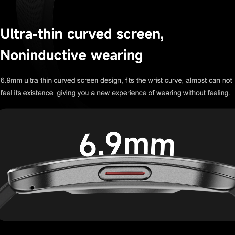 Amoled ultracienki zakrzywiony – Smartwatch Health Watches recenzja i cena