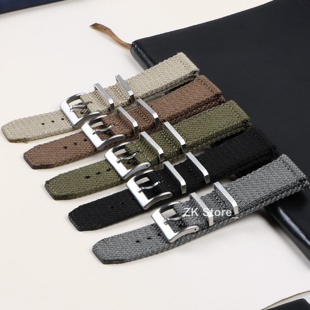 Lniane nylonowe paski do zegar – Smartwatch Army Watches For Men recenzja i cena