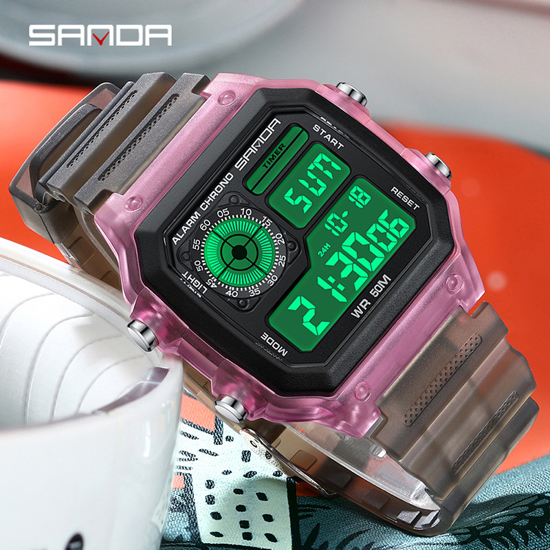 Modne zegarki damskie Sanda To – Chronograph Sport Watch recenzja i cena