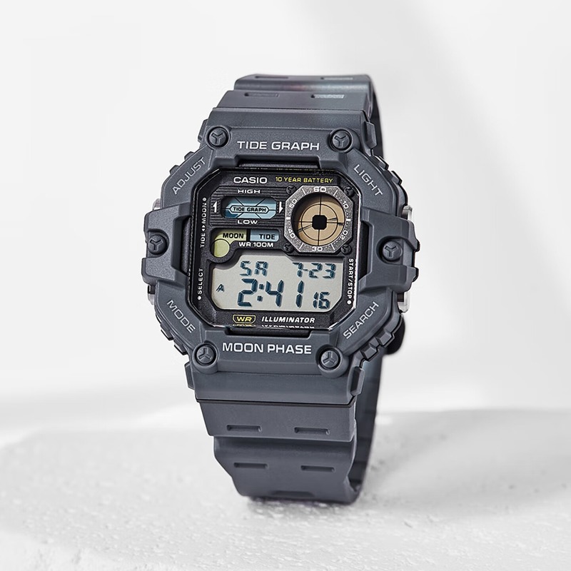 Cyfrowy zegarek Casio serii WS – Vintage Digital Watch recenzja i cena