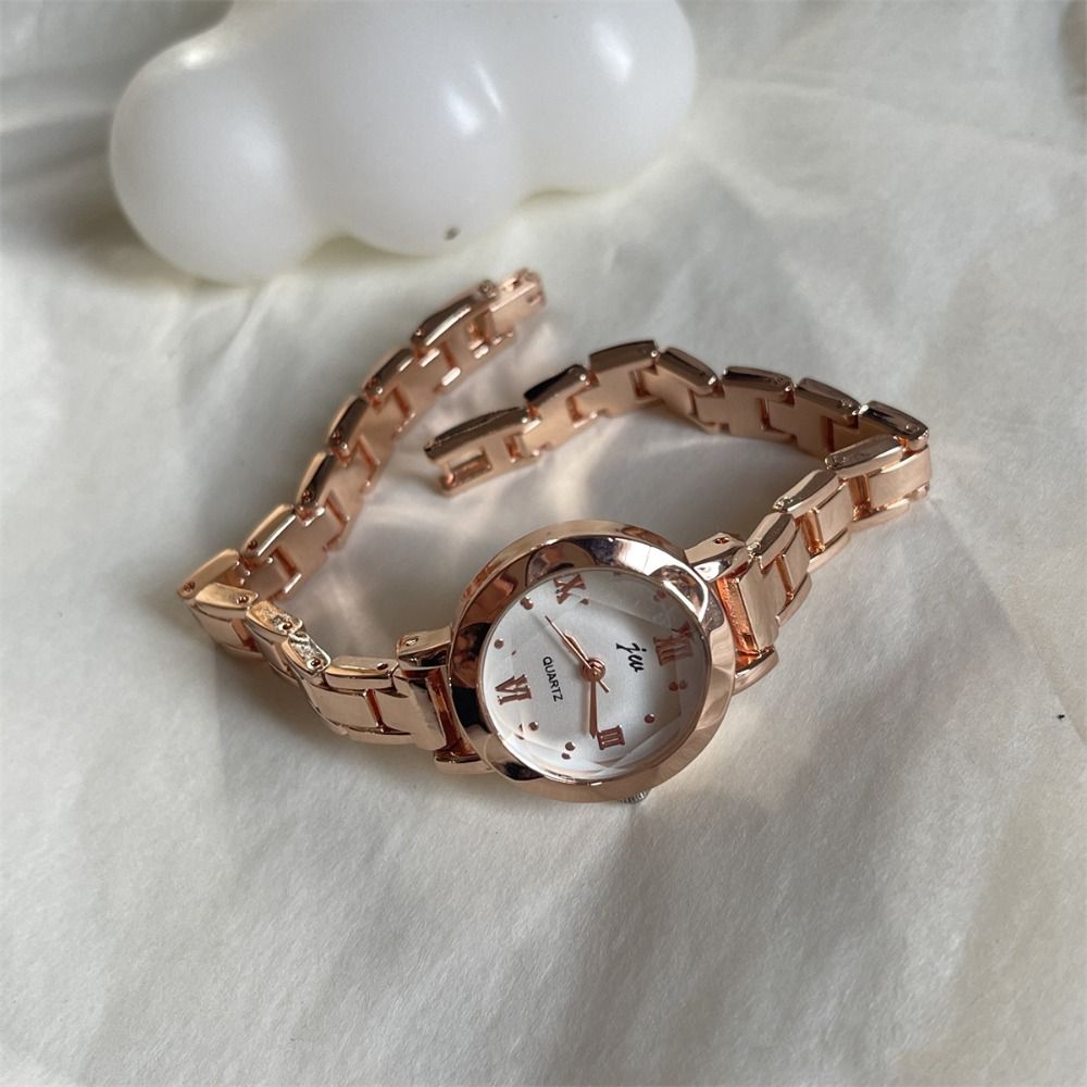 Klasyczny, wykwintny złoty zeg – Smartwatch Vintage Watches For Women recenzja i cena