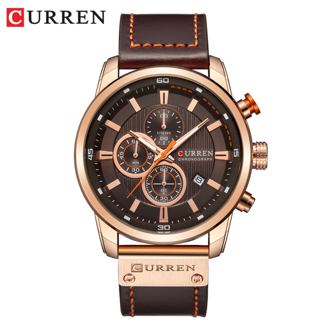 Zegarki męskie CURREN Fashion  – Chronograph Sport Watch recenzja i cena