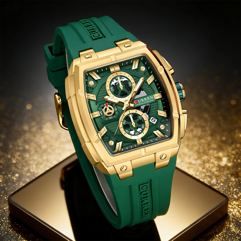 CURREN Luksusowy Zegarek Męski – Chronograph Sport Watch recenzja i cena