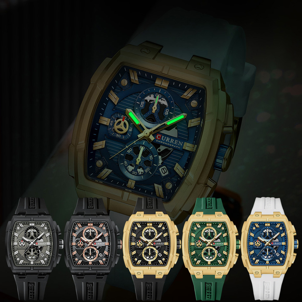 CURREN Luksusowy Zegarek Męski – Chronograph Sport Watch recenzja i cena