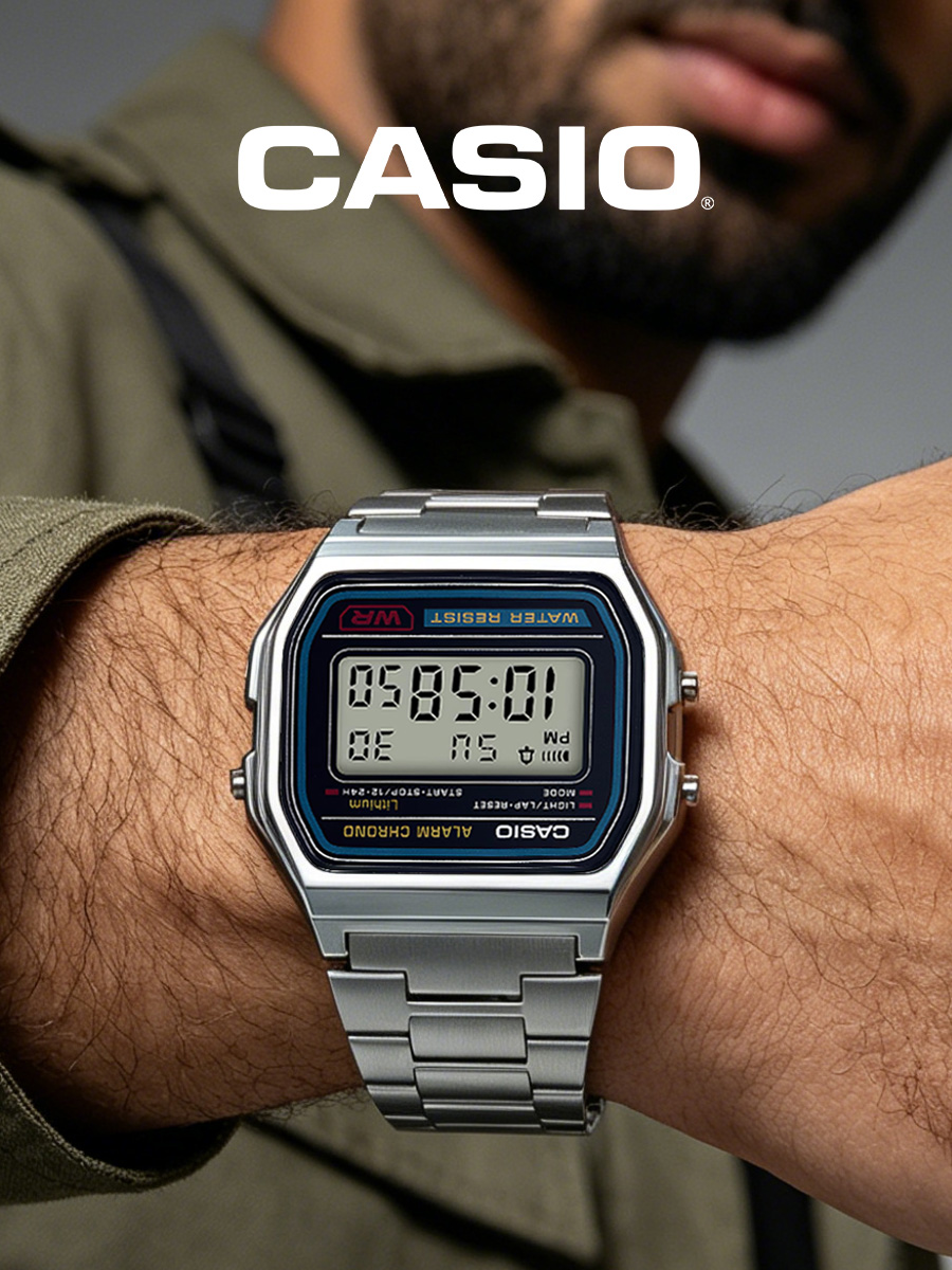Zegarek cyfrowy CASIO Vintage  – Vintage Digital Watch recenzja i cena