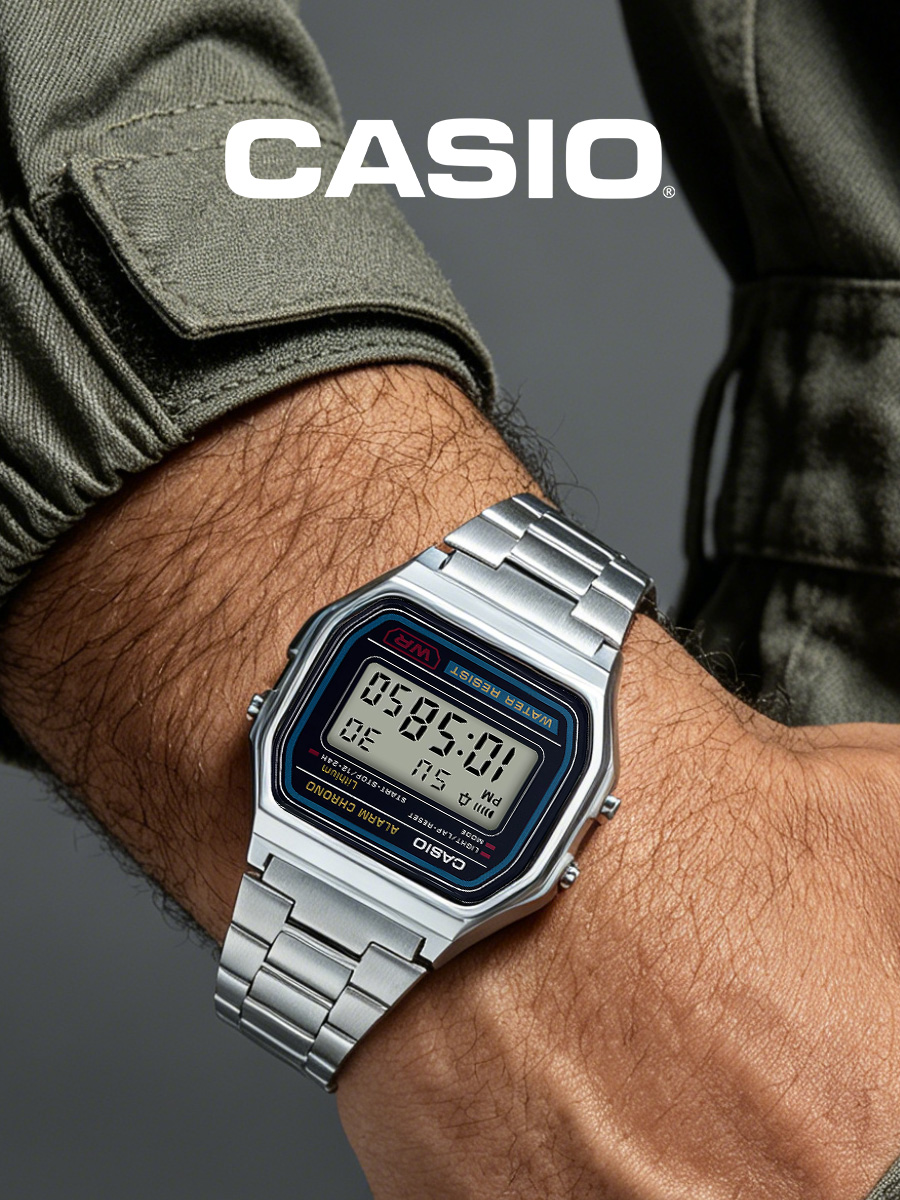 Zegarek cyfrowy CASIO Vintage  – Vintage Digital Watch recenzja i cena