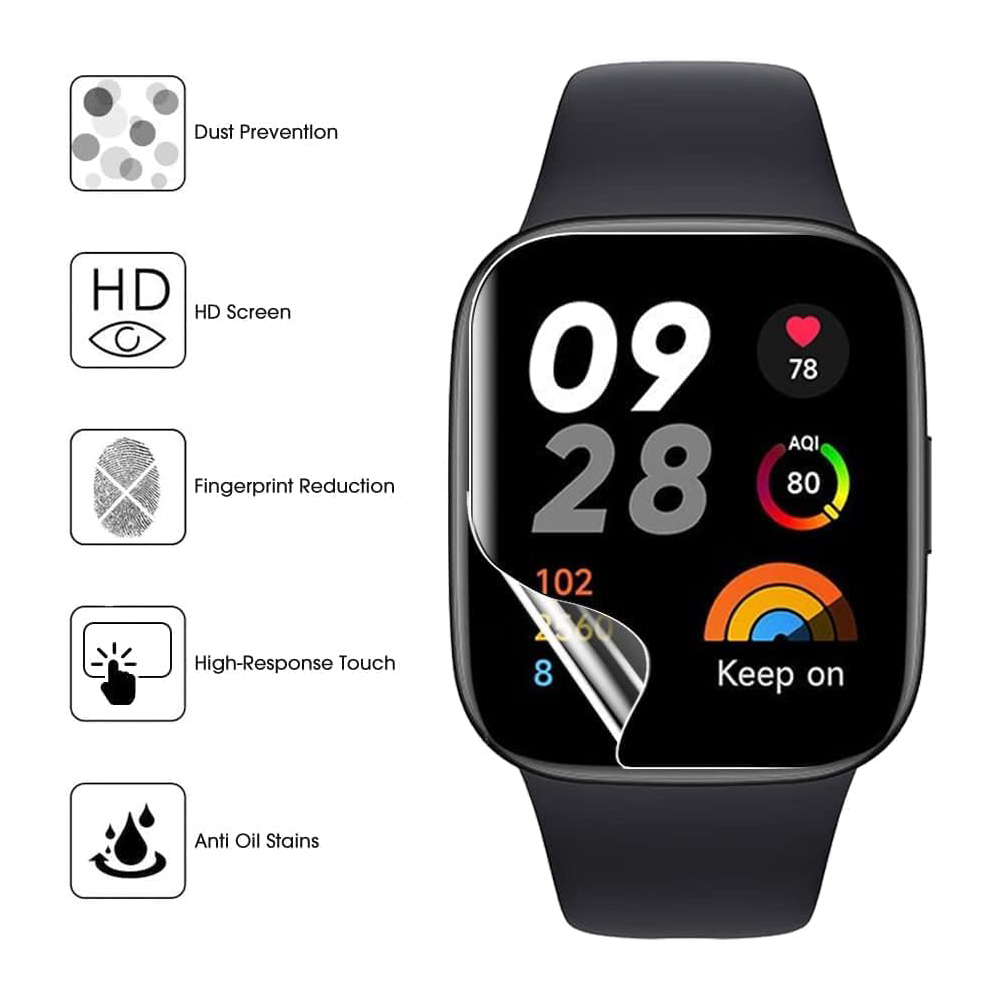 3/6 sztuk hydrożelowa folia oc – Smart Watch Screen Protector recenzja i cena