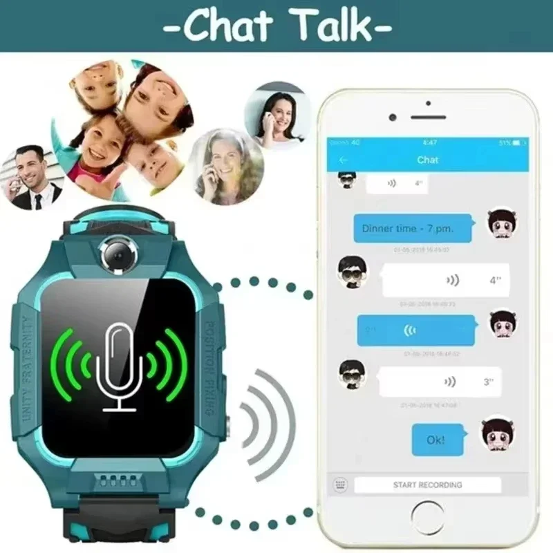 Lenovo 2026 Nowy Wodoodporny S – Smartwatch Watches For Kid Boy recenzja i cena