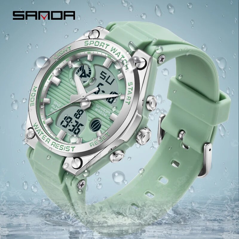 SANDA marka G Style LED cyfrow – Solar Powered Watch recenzja i cena