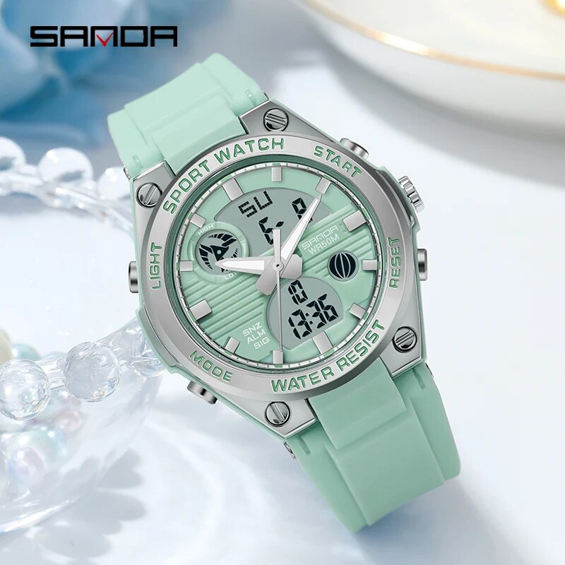 SANDA marka G Style LED cyfrow – Solar Powered Watch recenzja i cena
