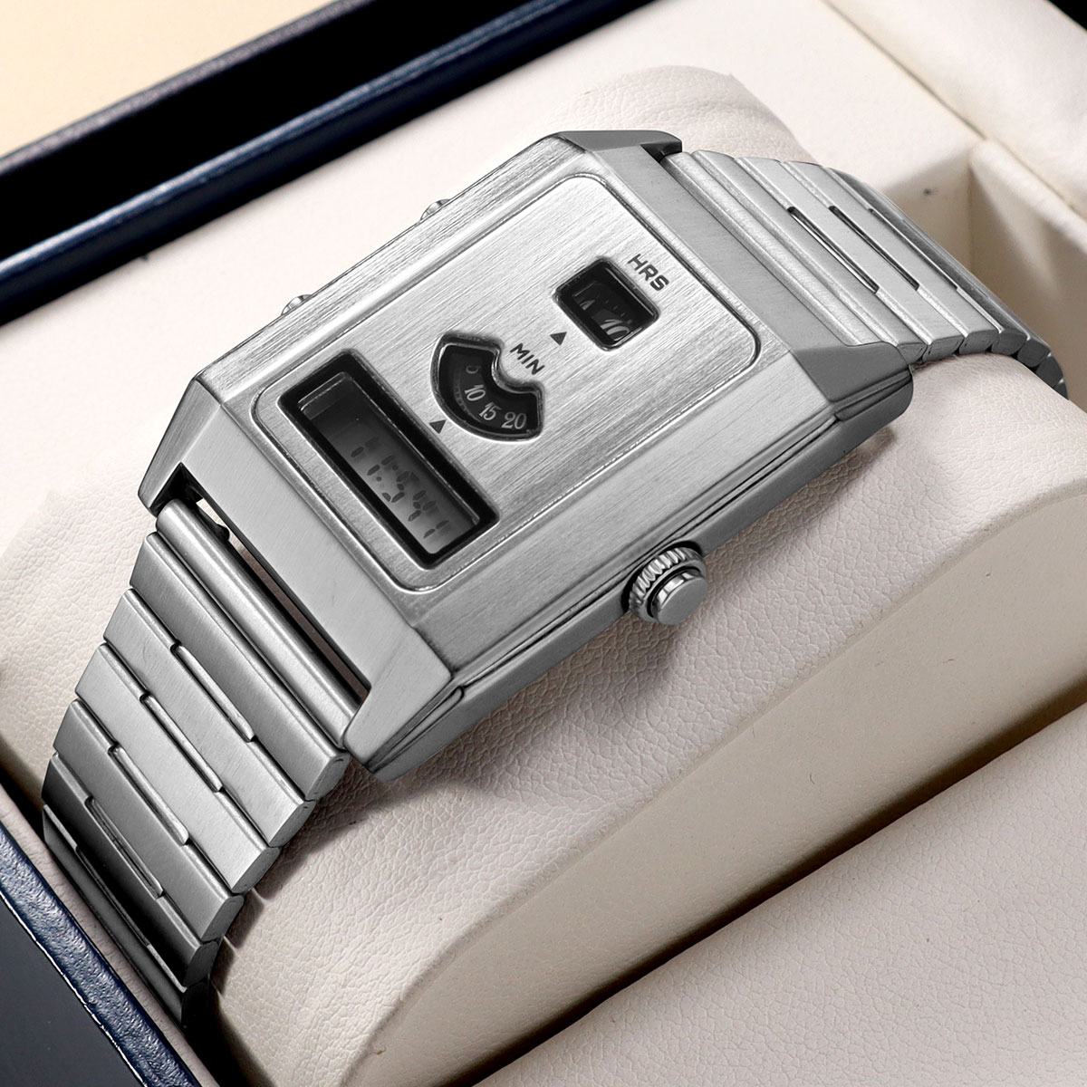 Męski zegarek kwarcowy z podwó – Vintage Digital Watch recenzja i cena