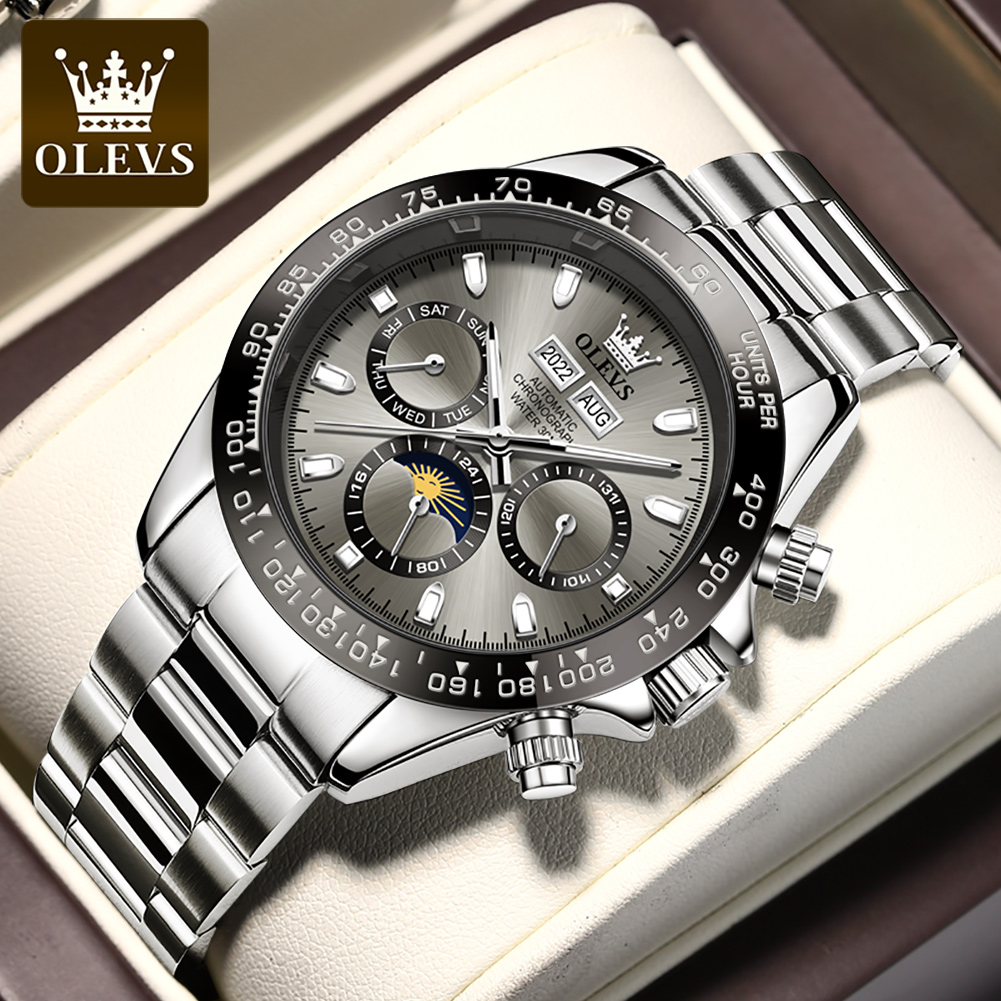 OLEVS 6654 luksusowy męski zeg – Watches Omega recenzja i cena
