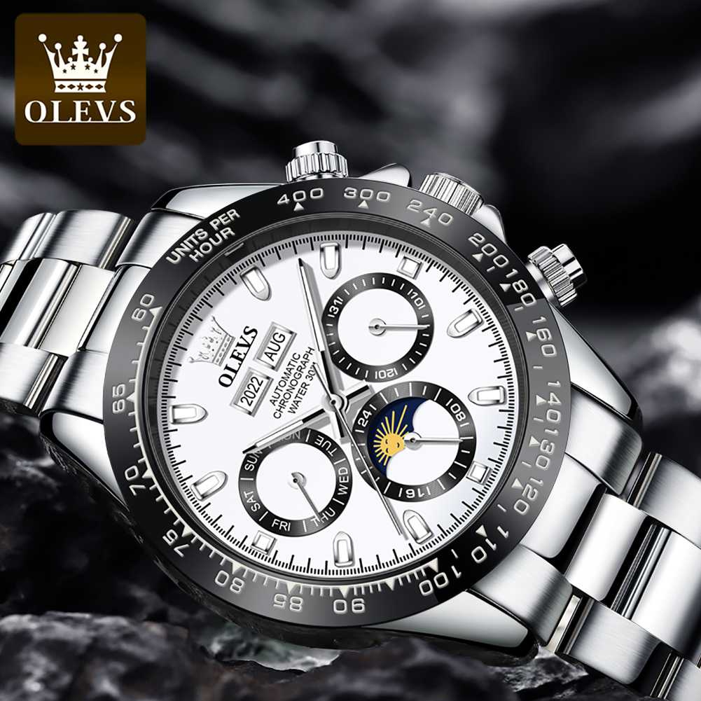OLEVS 6654 luksusowy męski zeg – Watches Omega recenzja i cena