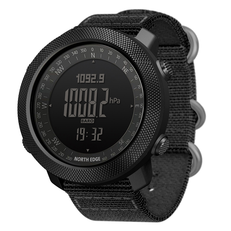 NORTH EDGE męski inteligentny  – Smartwatch Army Watches For Men recenzja i cena