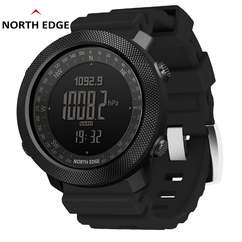 NORTH EDGE męski inteligentny  – Smartwatch Army Watches For Men recenzja i cena
