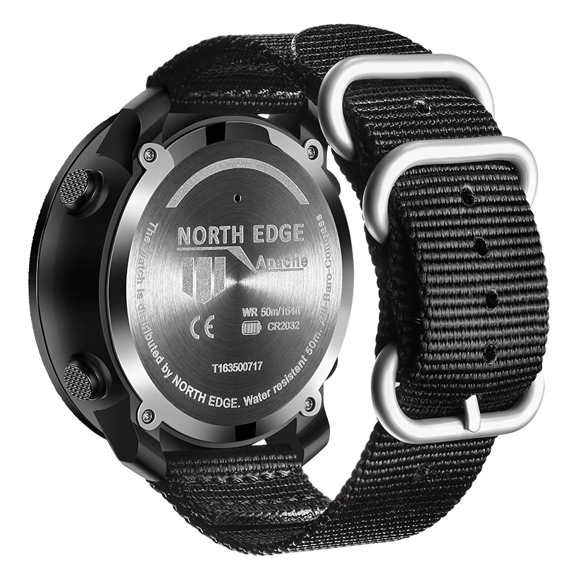 NORTH EDGE męski inteligentny  – Smartwatch Army Watches For Men recenzja i cena