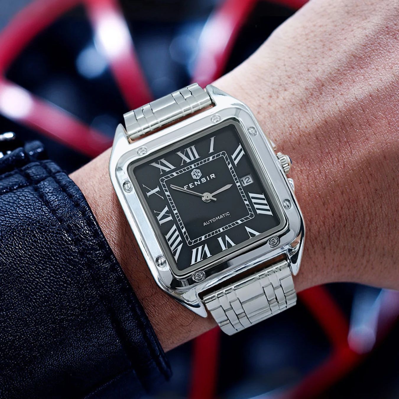 Kwadratowy zegarek męski w sty – Smartwatch Watches Best Gift For Men recenzja i cena