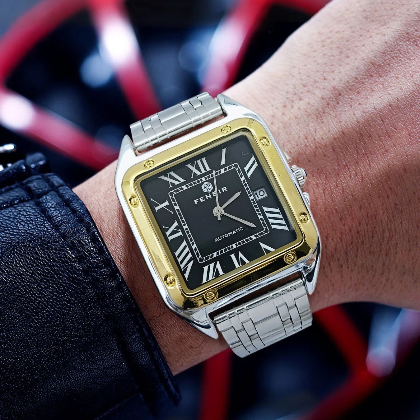 Kwadratowy zegarek męski w sty – Smartwatch Watches Best Gift For Men recenzja i cena
