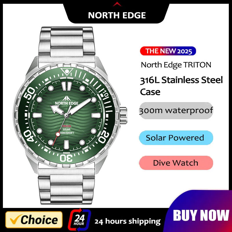 2026 Nowy zegarek nurkowy NORT – Solar Powered Watch recenzja i cena