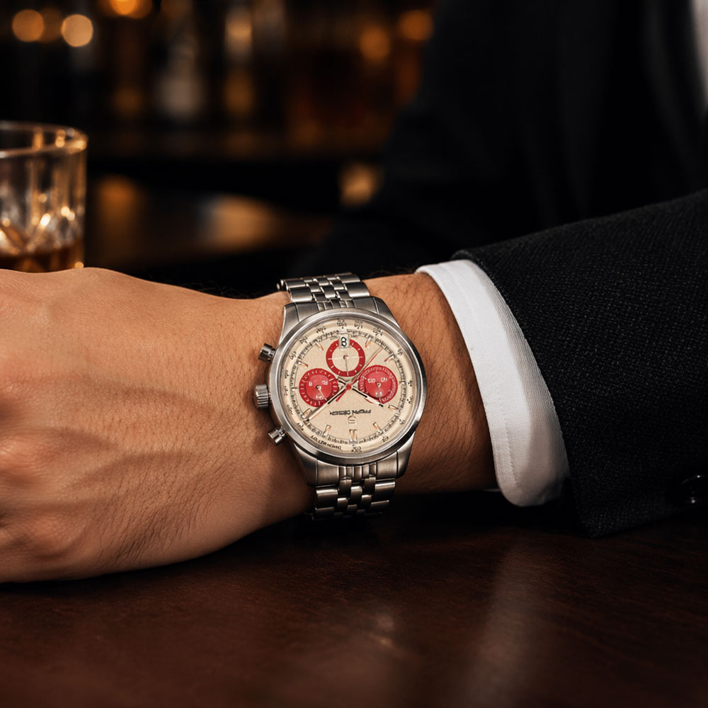 PAGANI DESIGN Nowy Męski Zegar – Chronograph Sport Watch recenzja i cena